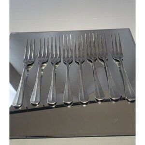 Rogers Co Stainless Korea Forks Silverware Flatware - SET OF 8